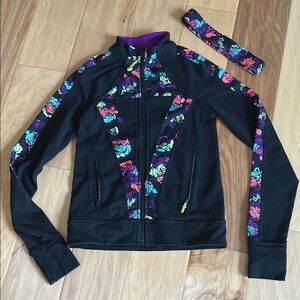 Ivivva by Lululemon DefineJacket with matching headband!